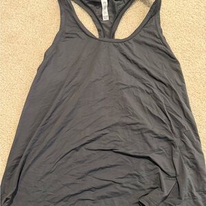 ALO Women's Gray Racerback Tank Top